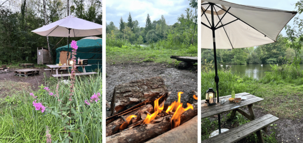 Unusual night in ile de france : Yurt rental at the water's edge